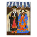King & Queen's Wedding Card