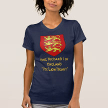King Richard I of England "The Lionheart" Shirts