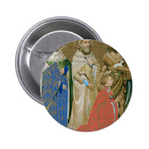 King Richard II - Wilton Diptych Button