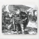 King Rorik son of Hother Viking Mousepad