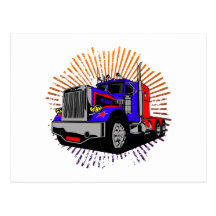 King Trucker Post Card