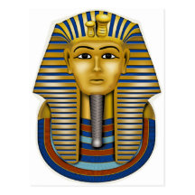 King Tut Mask Costume Tees n Stuff Postcard