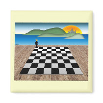Kingdom of Chess Magnet
