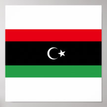 Kingdom of Libya Flag (1951-1969) Print