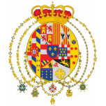 Kingdom of Two Sicilies Coat of Arms t-shirts