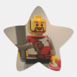 Kingdoms Lion Knight Minifigure Star Sticker