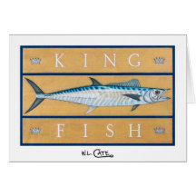 Kingfish Greeting & Note Cards