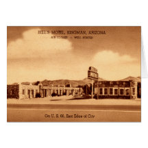 Kingman Arizona Bell's Motel Cards