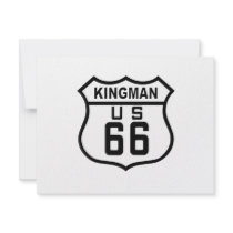 Kingman, Arizona Route 66 Personalized Announcement