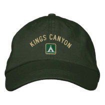 Kings Canyon National Park Embroidered Hat