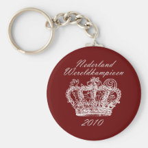 Kings of Football Oranje Nederland Wereldkampioen Key Chain