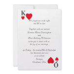 Kings & Queens Wedding Invitation