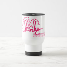 Kinky Spirals Mug - Red