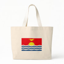 Kiribati Flag Tote Bag