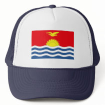 Kiribati Flag Trucker Hats