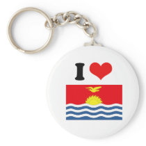 Kiribati Flag Key Chains