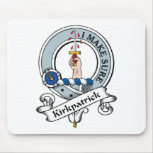 Kirkpatrick Clan Badge Mouse Mat