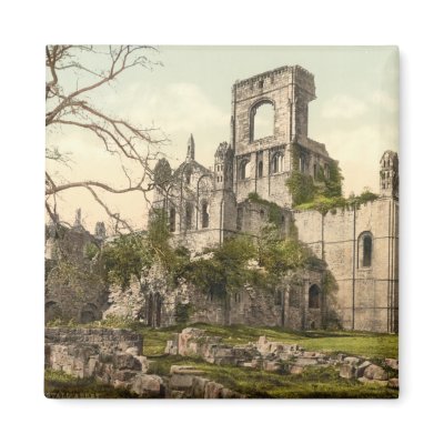 Kirkstall Abbey, Leeds, Yorkshire, England Magnet