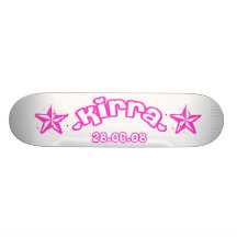 kirra pink skate deck