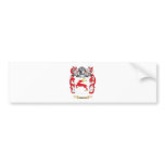 Kirsch Coat of Arms (Family Crest) bumper stickers