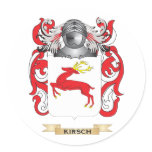 Kirsch Coat of Arms (Family Crest) stickers