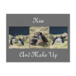 Kiss and Make Up Postcard