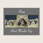 Kiss and Make Up Postcard