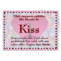Kiss Coupon Card