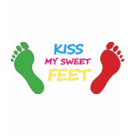 kiss feet women shirt