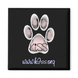 KISS Foundation ~ Pawprint Magnet