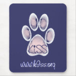 KISS Foundation ~ Pawprint Mousepad