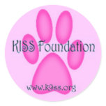 KISS Foundation ~ Sticker (large)