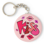 KISS KEY CHAIN