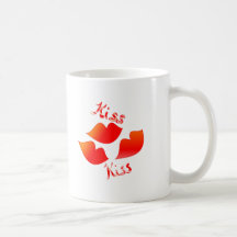 Kiss Kiss Coffee Mug