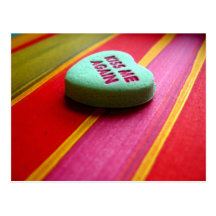kiss me again postcards