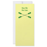 Kiss Me For Luck Kayak rack cards
