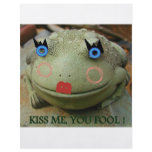 KISS ME FROG flyers