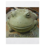 KISS ME FROGGIE flyers