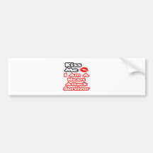 Kiss Me...I Am A Heart Attack Survivor Bumper Stickers