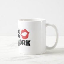 Kiss me I am from New York Mug