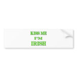 Kiss Me I,m Irish2 bumper stickers