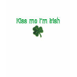 Kiss me I´m Irish t-shirts