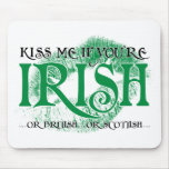 Kiss Me if You're Irish... mousepads