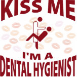 Kiss Me I'm A Dental Hygienist photo sculptures