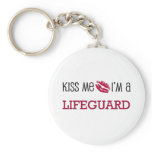 Kiss Me I'm a LIFEGUARD keychains