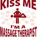Kiss Me I'm A Massage Therapist photo sculptures