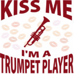 Kiss Me I'm A Trumpet Player photo sculptures