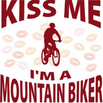 Kiss Me I'm A untain Biker Cut Out
