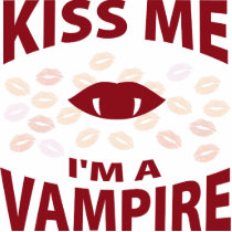 Kiss Me I'm A Vampire Photo Sculpture