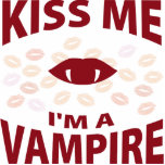 Kiss Me I'm A Vampire photo sculptures